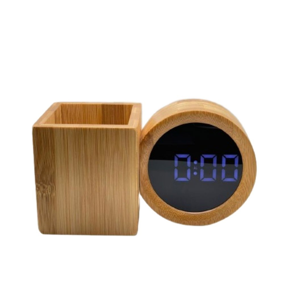 Pot à stylo en Bambou