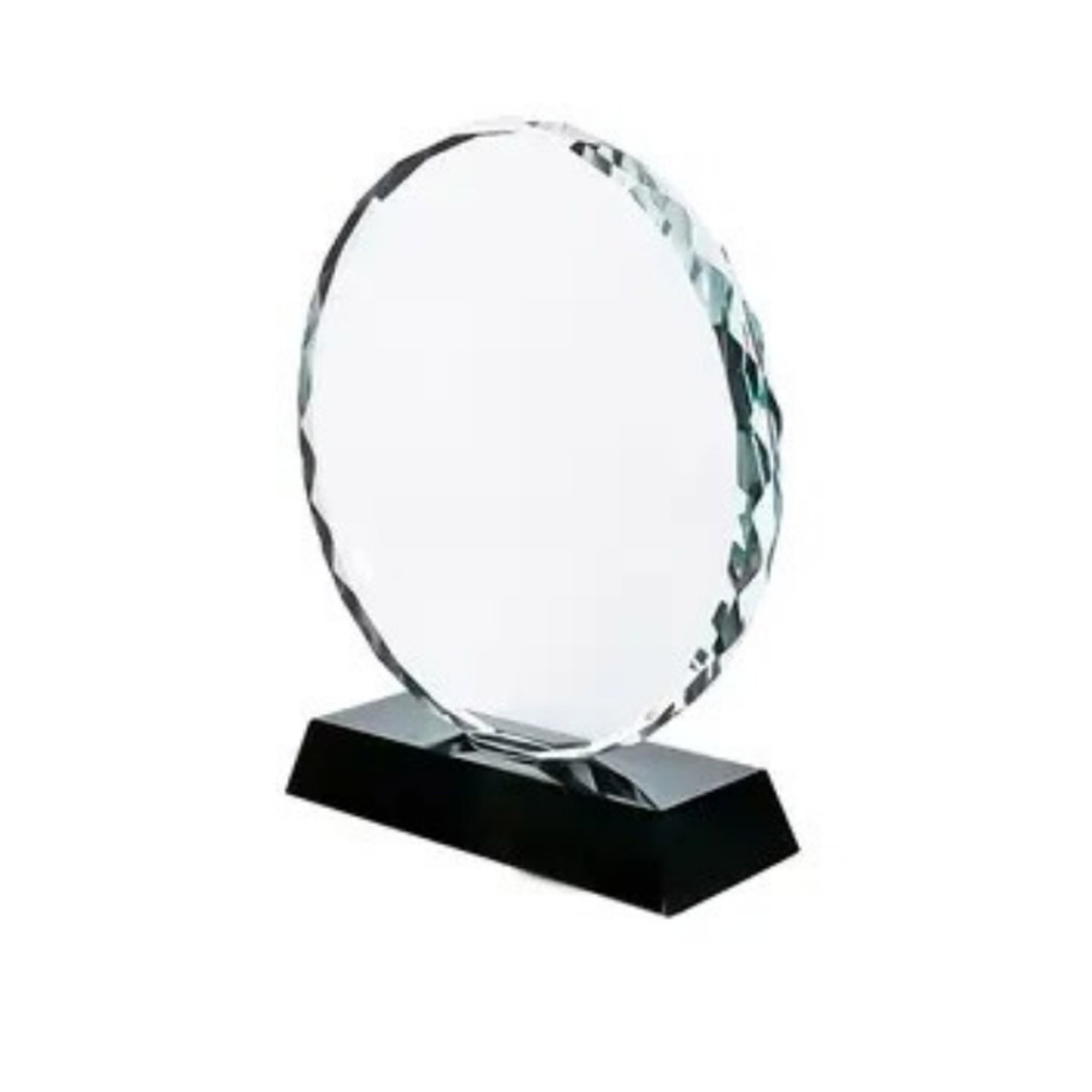 Trophée en verre