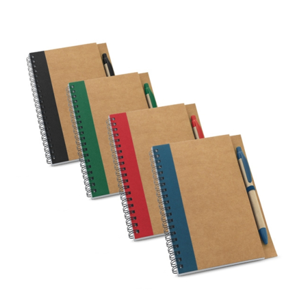 Cahier écologique avec crayon