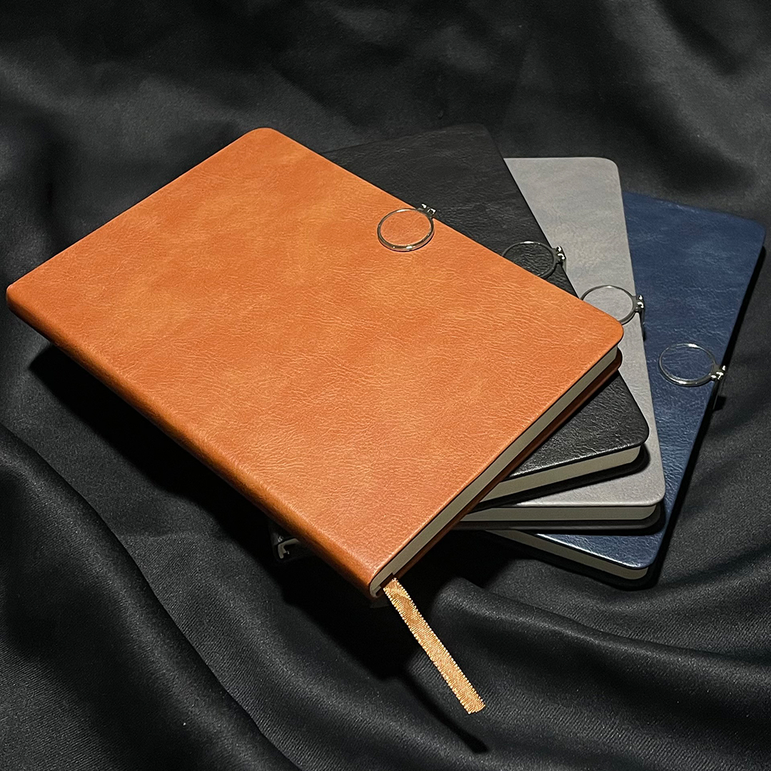 Bloc-notes en cuir