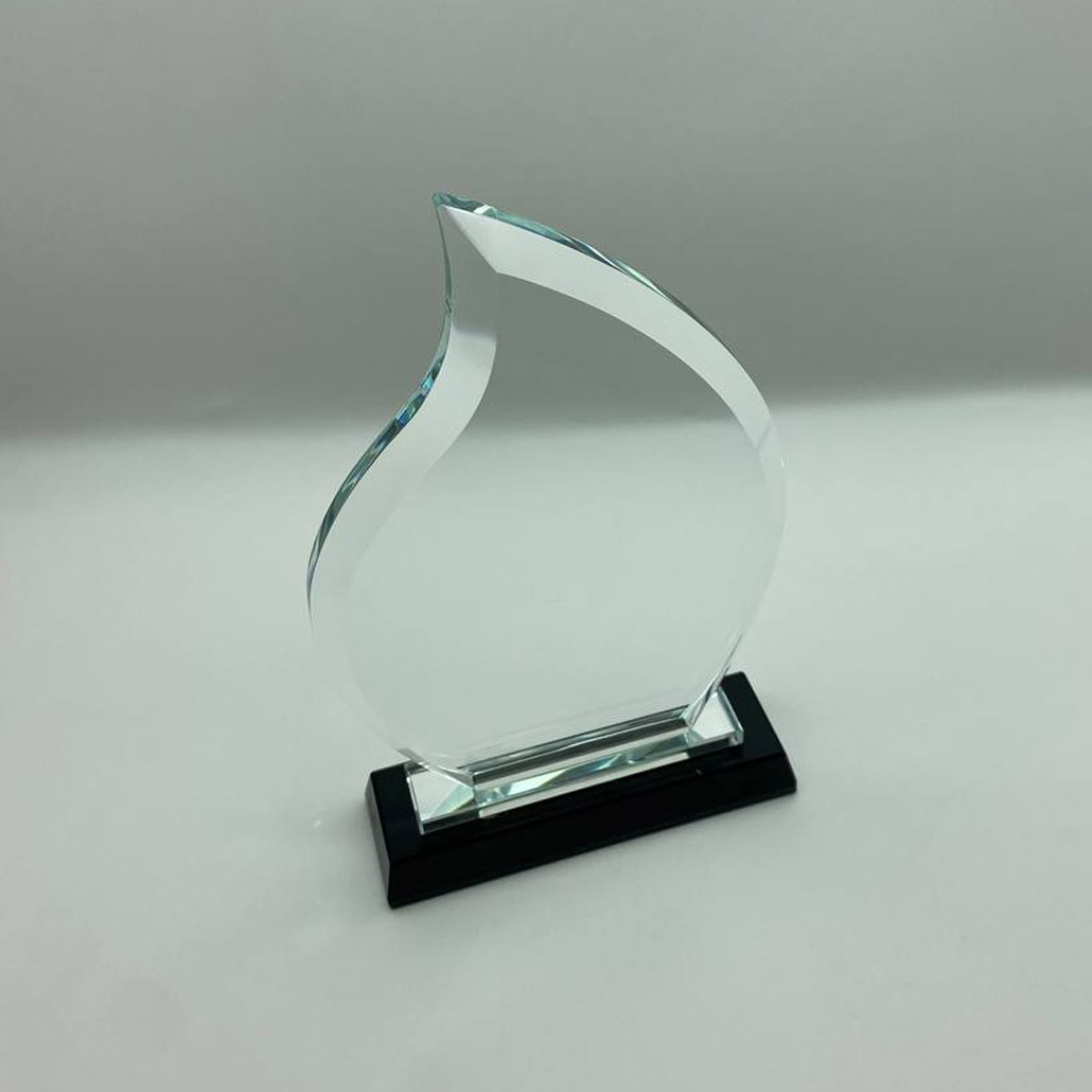 Coupe en cristal luxe gravée