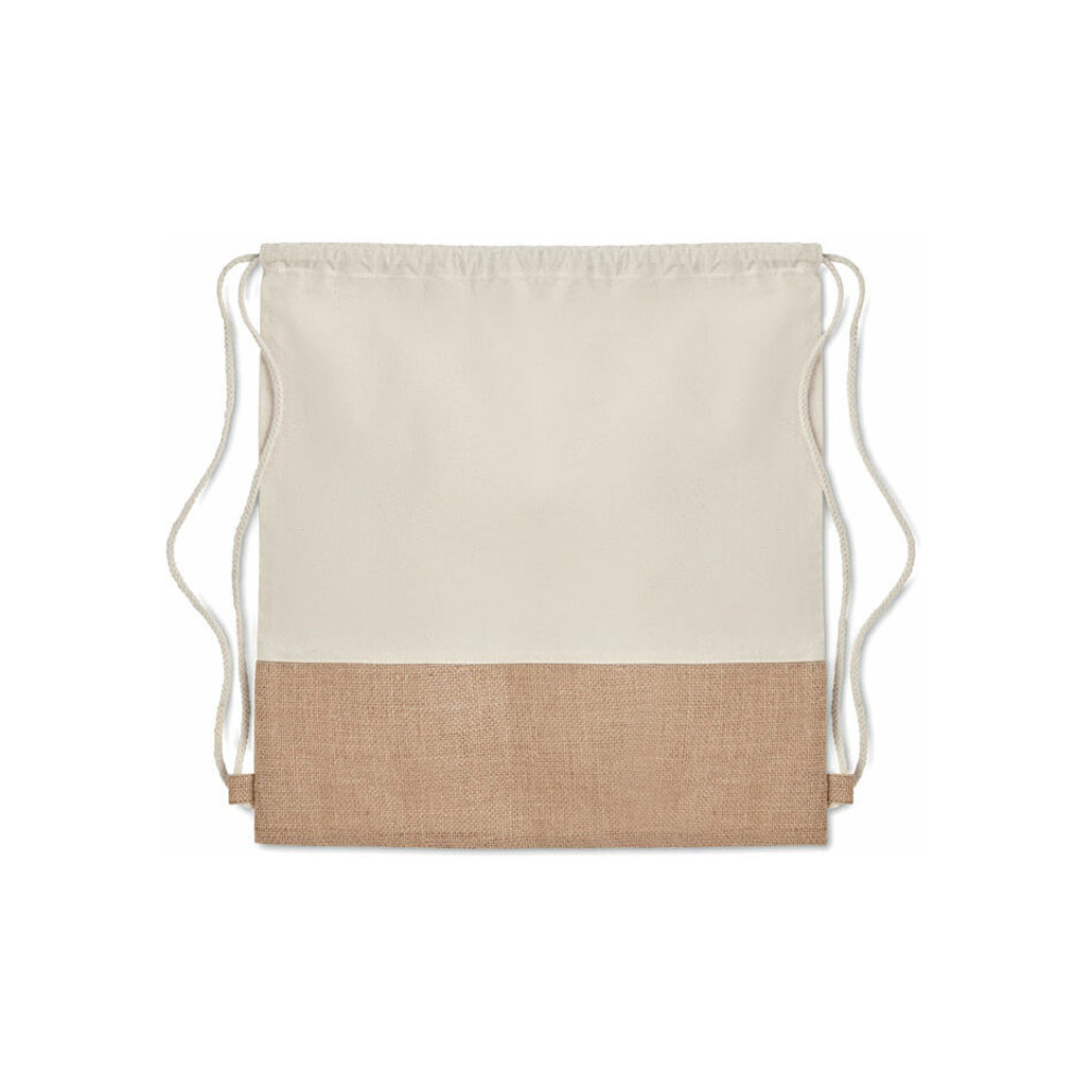 Sac à dos en jute personnalisable événement Agadir