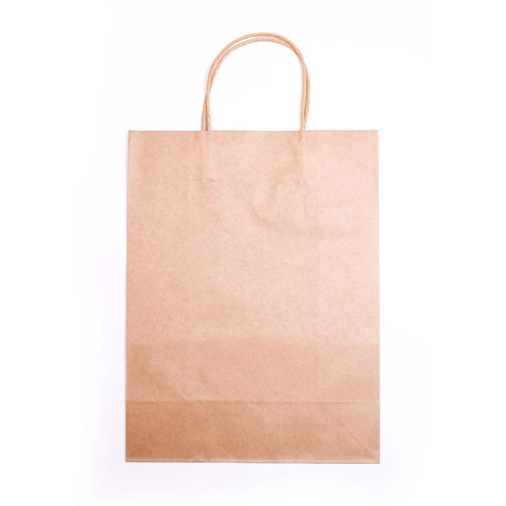 Sac papier kraft avec impression logo Agadir