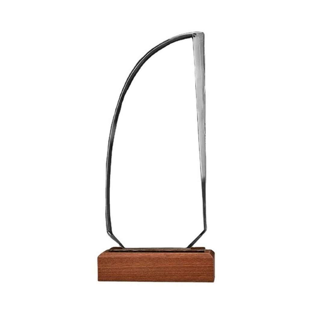 Trophée design moderne cristal Casablanca
